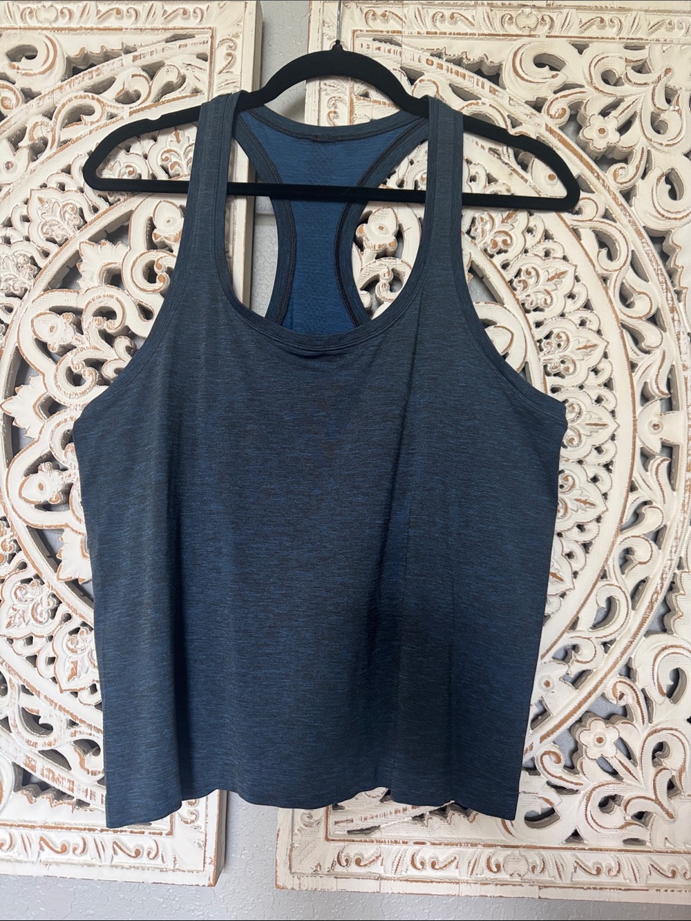 lululemon athletica Dark Charcoal-Blue Racerback Tank